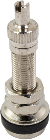 Bike It 8mm Chrome Plated T/L Metal Tyre Valve